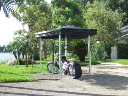 Touchless Motorcycle Covers Outdoor Protection Easy Access